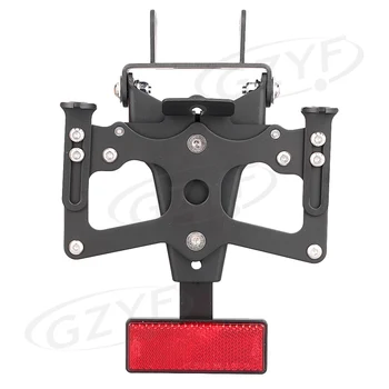 

CNC Fender Eliminator Registration Plate Holder License Frame Kit w/ LED Light for Yamaha MT-07 FZ-07 2014 2015 2016 MT07 FZ07