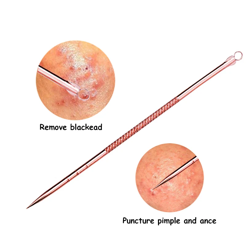 Набор инструментов для удаления черных точек из нержавеющей стали, набор для удаления черных точек, прыщей, комедона, прыщей, соковыжималки, ложка для лица, пинцет для удаления угрей, 8 стилей