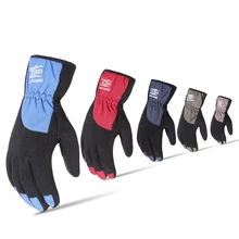 Зимние теплозащитные лыжные перчатки для мужчин и женщин, флисовые перчатки с сенсорным экраном для сноуборда, водонепроницаемые перчатки для катания на лыжах на открытом воздухе