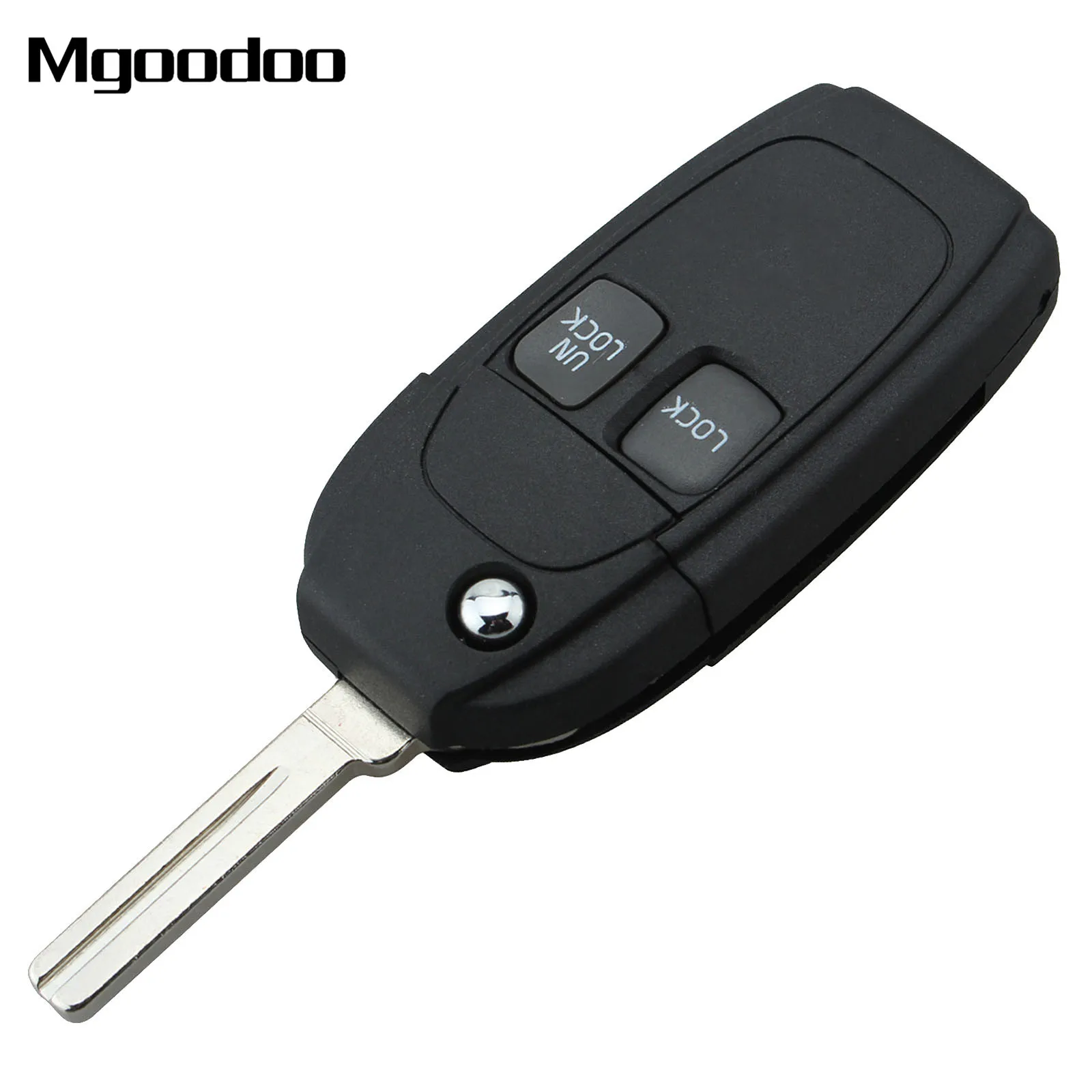 2X Replacement Remote Fob Case Shell Pad for Volvo V40 V70 C70 S80 XC70 XC90 S60