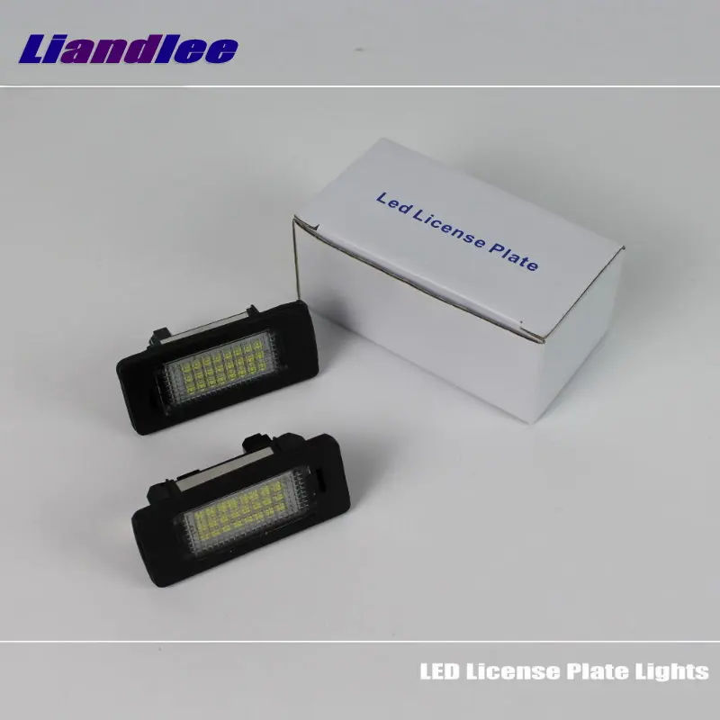 

Liandlee For BMW X6 Series E71 2009~present / LED Car License Plate Lights / Number Frame Light / High Quality LED Lamp
