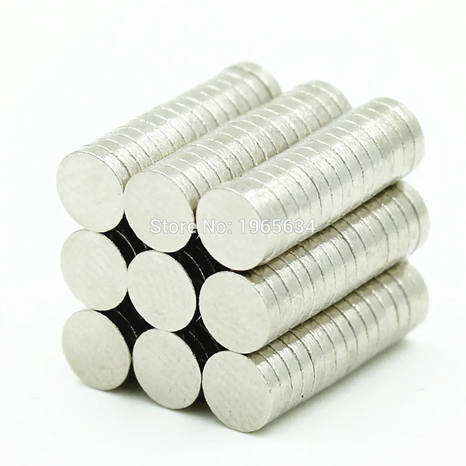 

10000pcs Neodymium N35 Dia 4mm X 1mm Strong Magnets Tiny Disc NdFeB Rare Earth For Crafts Models Fridge Sticking Free Shipping