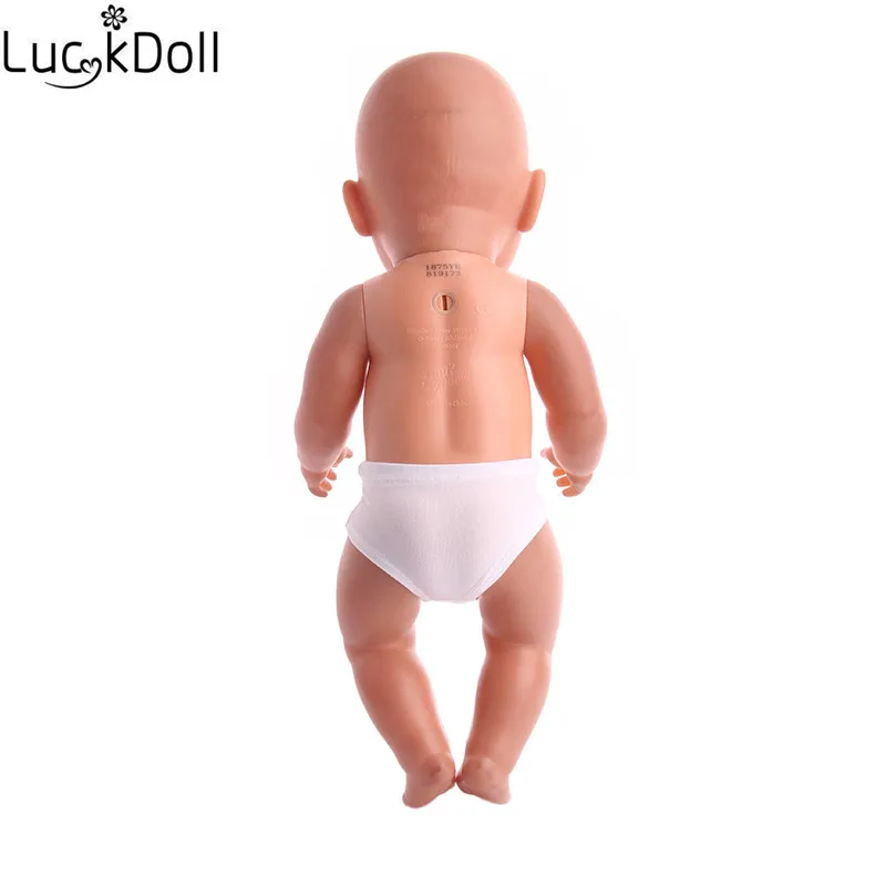 Luckdoll новые кукольные аксессуары мультфильм трусики подходят 43 см кукла, лучший подарок для детей