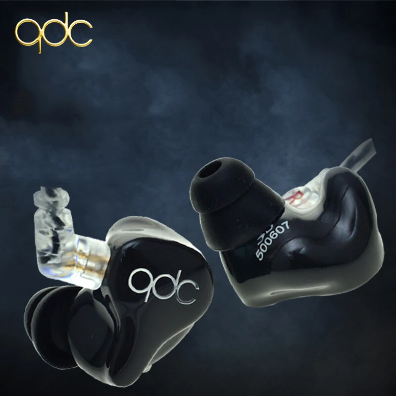 QDC 3SH HiFi 3 наушники с тройным драйвером сбалансированные арматурные басы шумовые