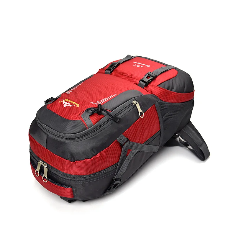 Large Capacity Outdoor Travel Backpack Rucksack Mountaineering Sports Bags Waterproof Nylon Camping Hiking Shoulder Bag 8610