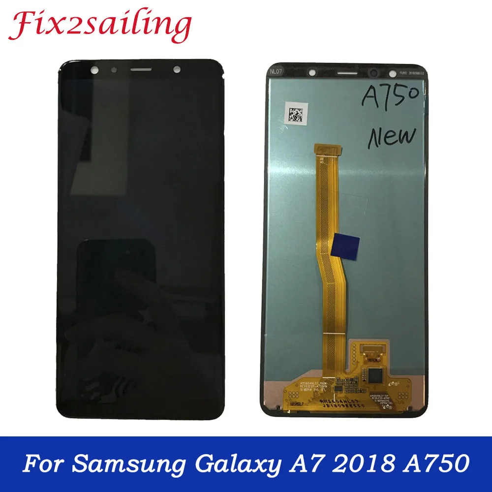

6.0''For Samsung Galaxy A7 2018 SM-A750F A750F A750 LCD Display Touch Screen Digitizer Assembly
