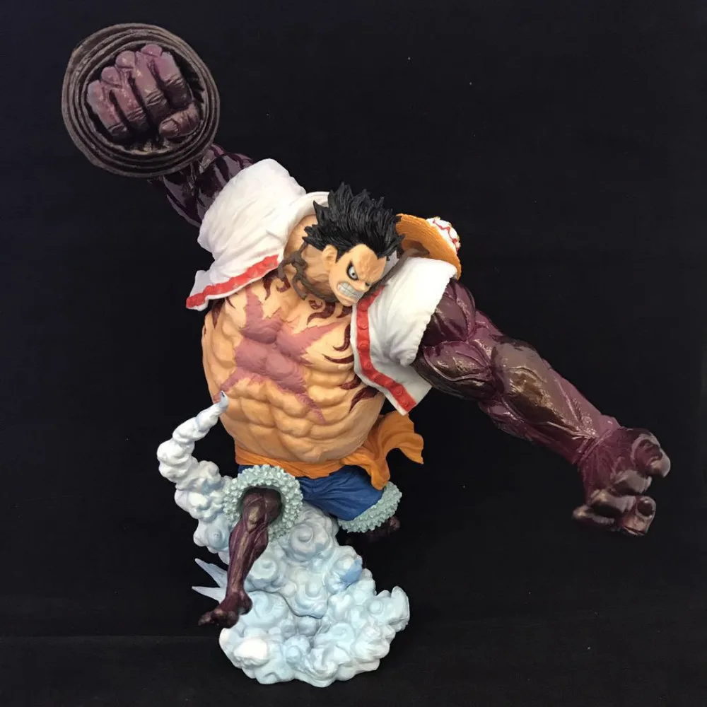 

Anime One Piece POP Gear 4 Monkey D Luffy Battle Ver PVC Model 21cm Decoration Action Figure Doll