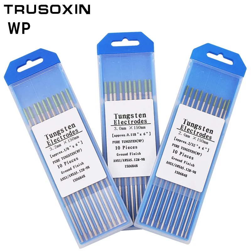 

10pcs red color code 2.0 * 175 Thorium tungsten electrode head tungsten needle/rod for the welding machine with TIG function