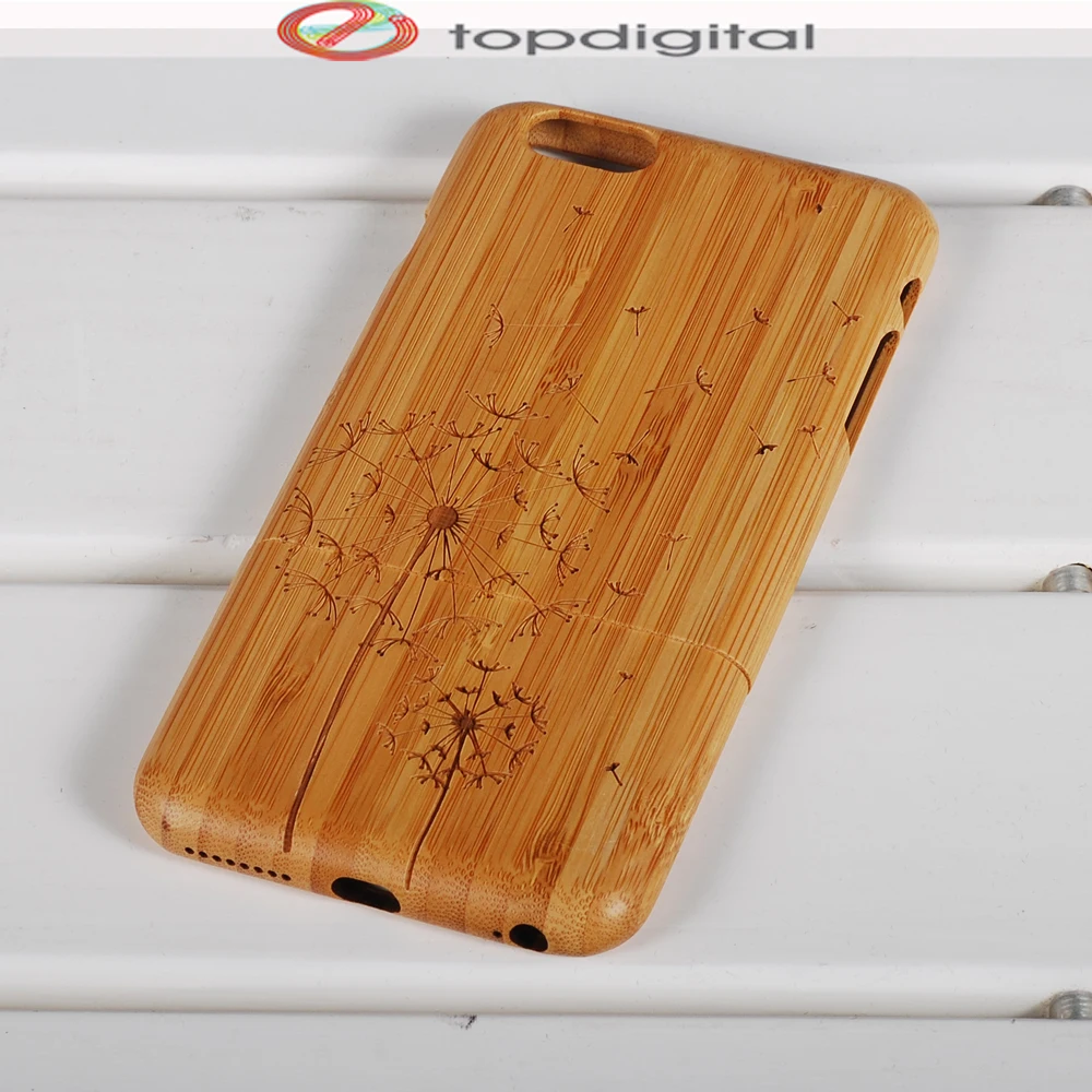 

Natural Wood Case Cover for iPhone 6 Plus iPhone Case Wooden Phone Cover for iPhone 6s Plus Hard Case Back Carving