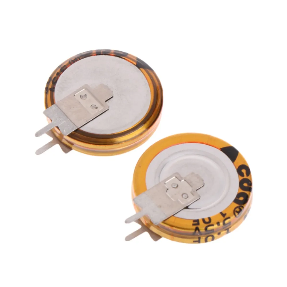 2 шт. универсальный конденсатор 5 В 1 0f мм|super capacitor|capacitors supersuper capacitator |