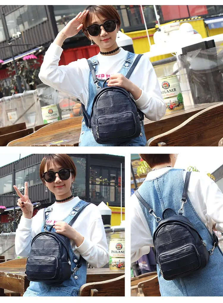 Women Backpack Detail B070#8