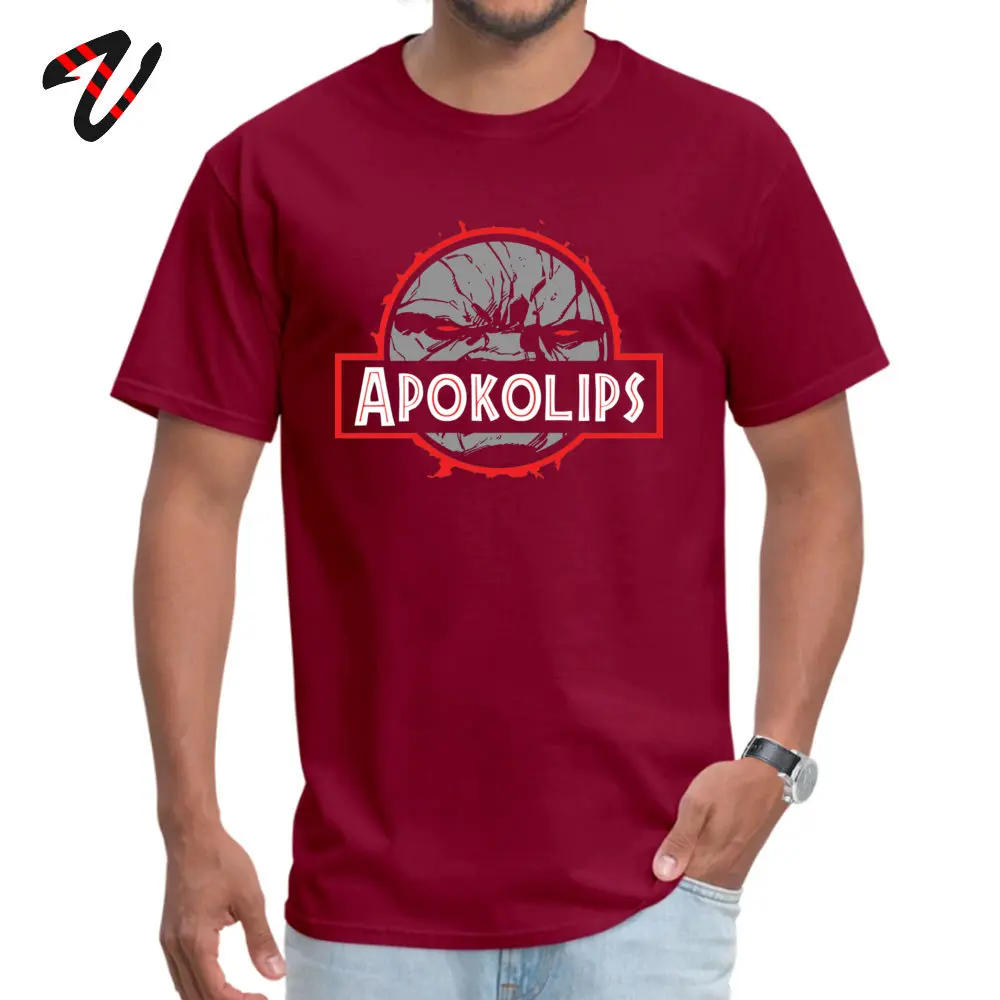  Man T Shirts Apokolips Printed Tops Shirts Cotton Fabric O-Neck Short Sleeve 3D Printed T Shirt April FOOL DAY Apokolips18748 maroon
