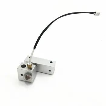 

Funssor MK10 Extruder Hotend kit with M3 Hex Thermistor Installed in for DIY WANHAO duplicator I3 PLUS 3d printer