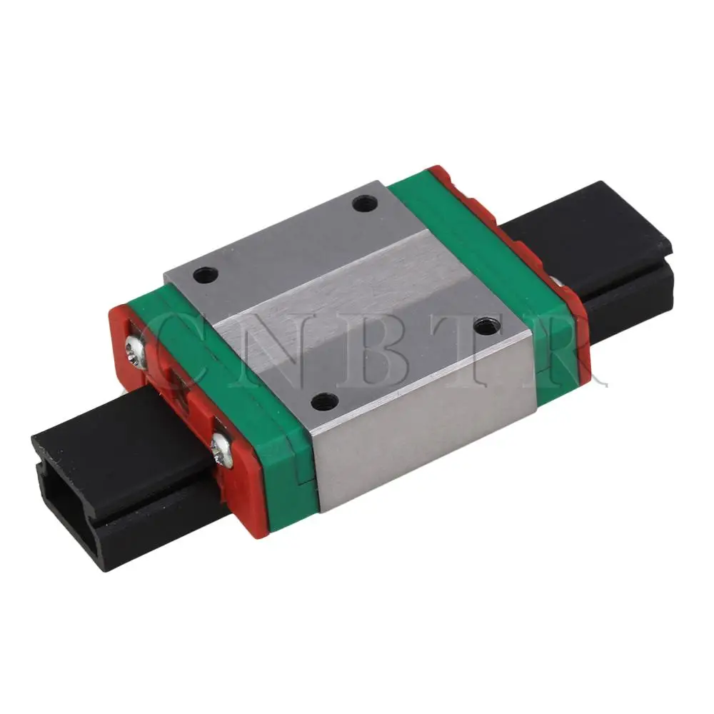 

CNBTR 12mm Thick 42mm Length Linear Guide Rail Sliding Block MGN15C
