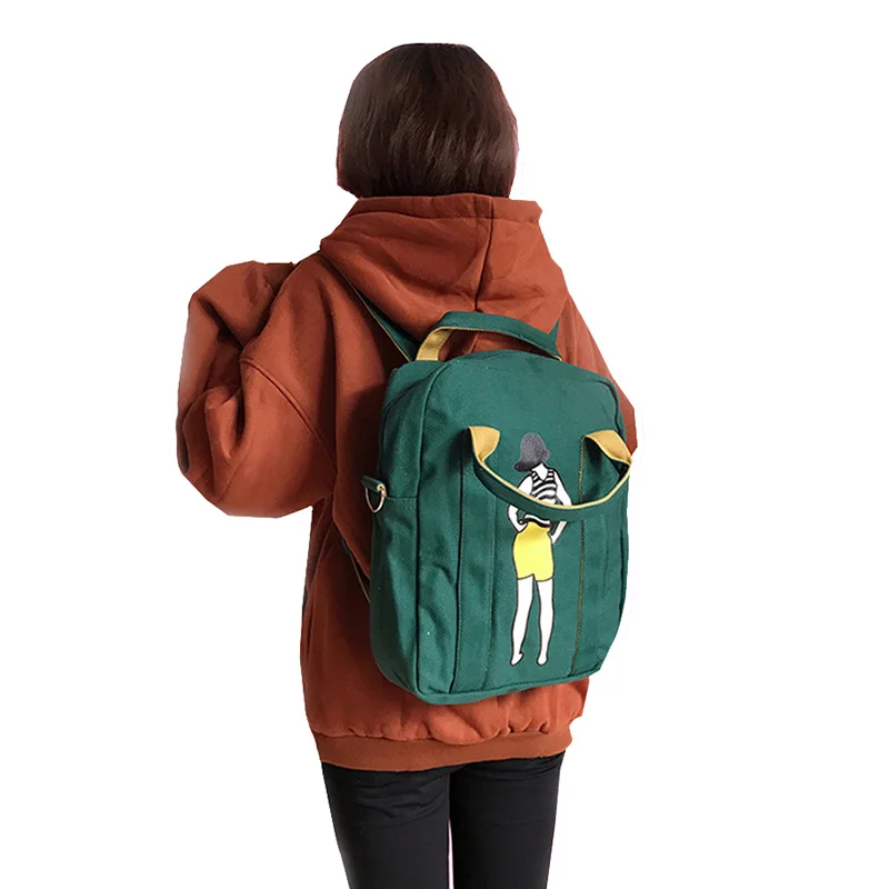 New Retro All match Japanese Women Backpack Student School Bag Rucksack