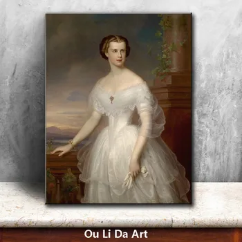 

classical court palace figures princess portrait oil paintings canvas printing printed on canvas wall art decoration picture