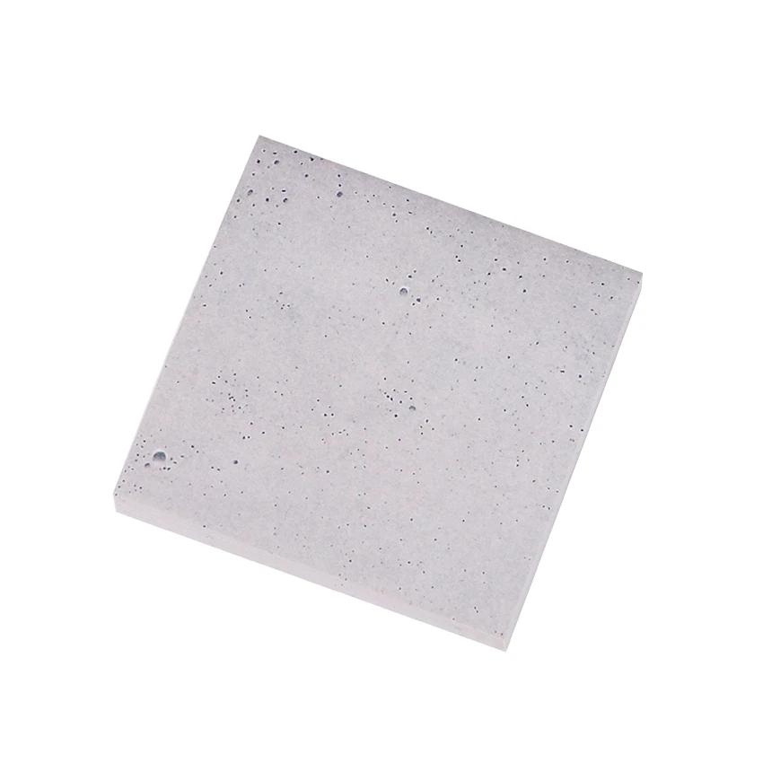 1 шт. креативные мраморные цветные самоклеющиеся блокноты для заметок в каменном стиле, Стикеры для заметок, школьные офисные канцелярские принадлежности - Цвет: Cement ash