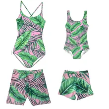 Купальники для бега, серфинга, спортивные пляжные шорты, шорты, пляжные шорты, быстросохнущие пятиминутные брюки, костюм для отца A30323