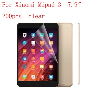 

Transparent Tablet LCD film Screen Protector for Xiaomi Mipad 3 7.9" 9H Anti-scratch without retail packing 200pcs/lot