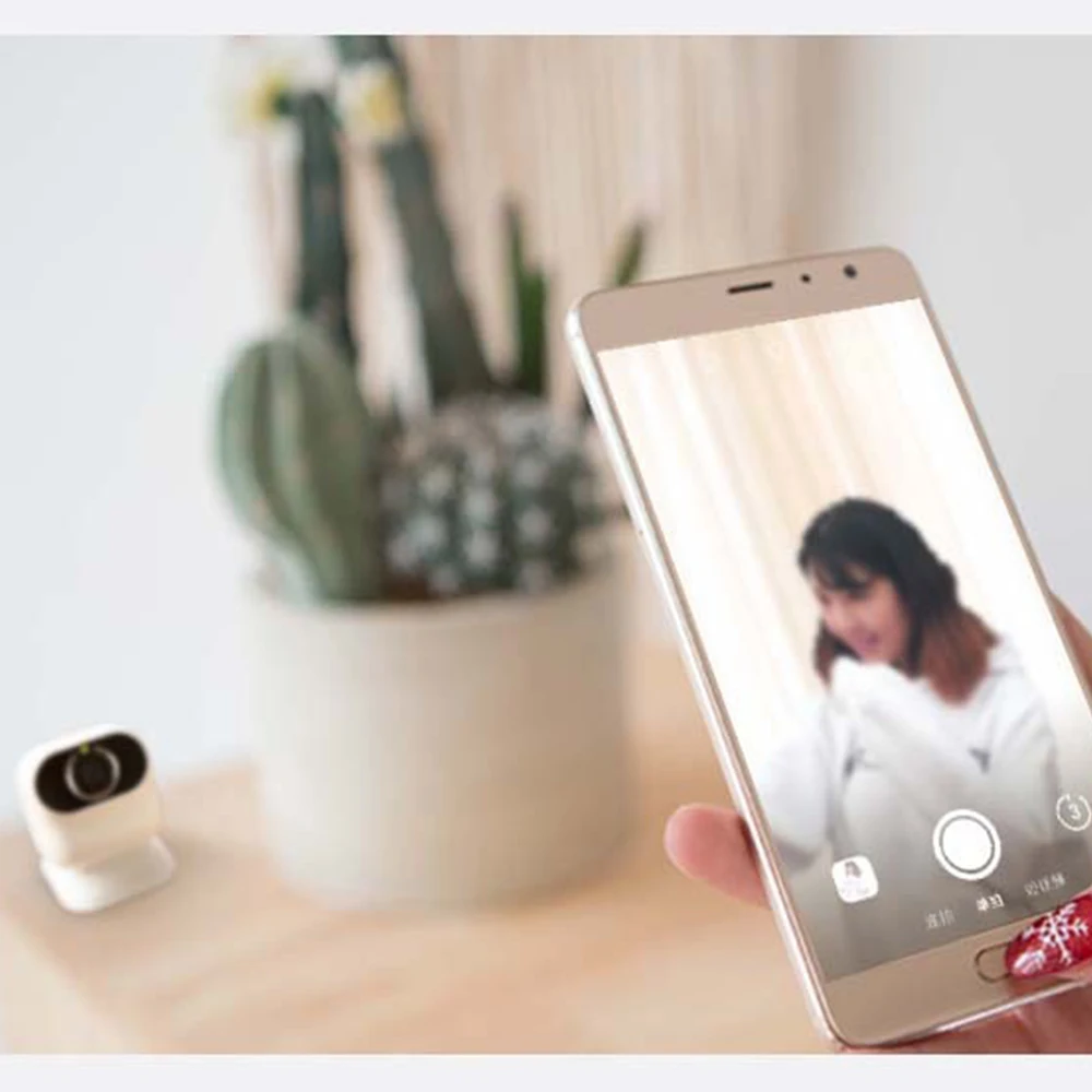 Xiaomi Xiaomo AI камера мини камера 13MP CG010 автопортреты Интеллектуальное распознавание жестов съемка угол Cam Smart APP