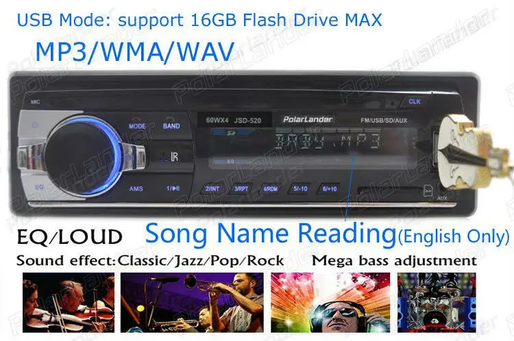 Автомагнитола 1 DIN 12 В Bluetooth mp3 плеер USB SD AUX MMC порт|usb sd aux|sd auxradio audio |