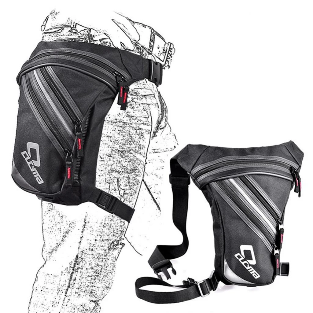 Motorcycle Bike Racing Leg Bag Outdoor Thigh Tactical Bag Waterproof Durable and Provide Strengthen