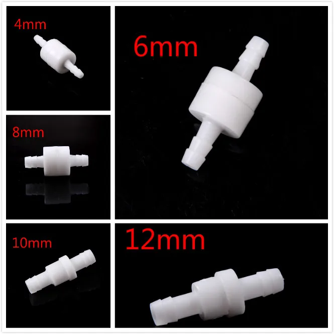 

Plastic One-Way Non-Return Water Inline Fluids Check Valves for Fuel Gas Liquid