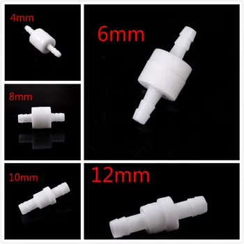 

Plastic One-Way Non-Return Water Inline Fluids Check Valves for Fuel Gas Liquid