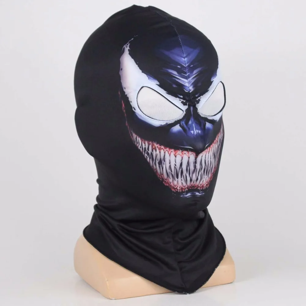 Venom маска Человека паука Косплей Черный Человек паук эдард Брок Темный