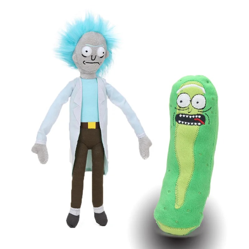 pickle rick teddy bear
