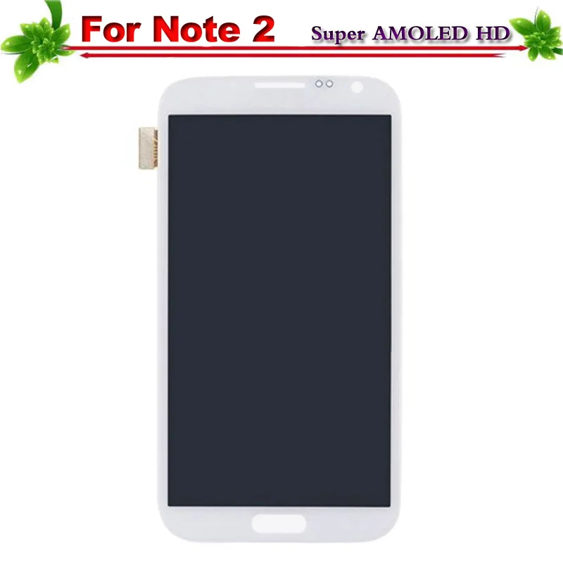 Super AMOLED HD для samsung Galaxy Note 2 Note2 N7100 N7105 T889 i317 i605 L900 ЖК дисплей Дисплей Сенсорный экран