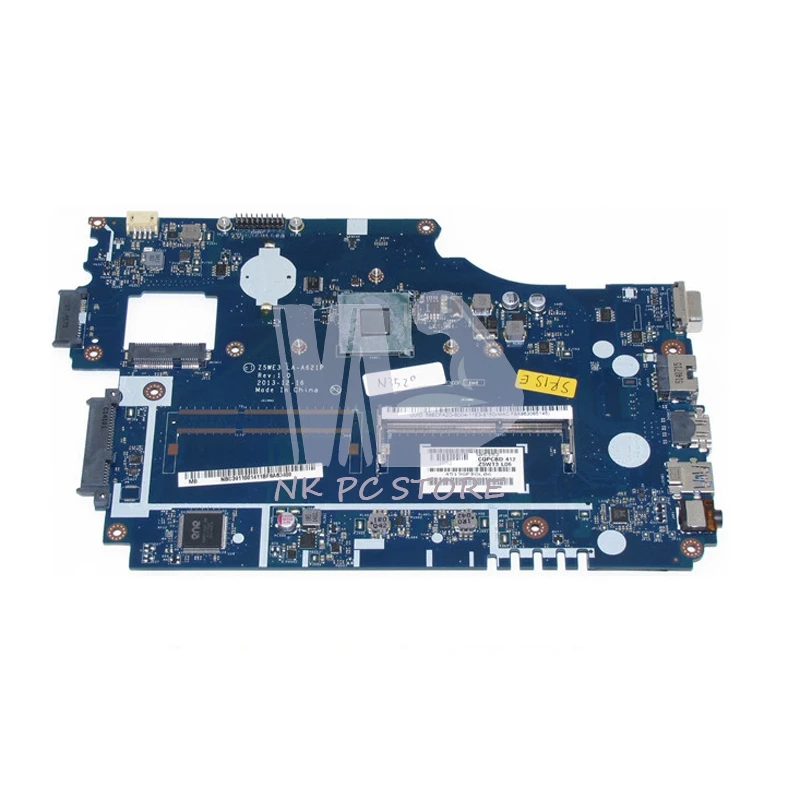 

NBC3911001 NB.C3911.001 For acer aspire E1-510 E1-510G Laptop motherboard Main Board Z5WE3 LA-A621P DDR3