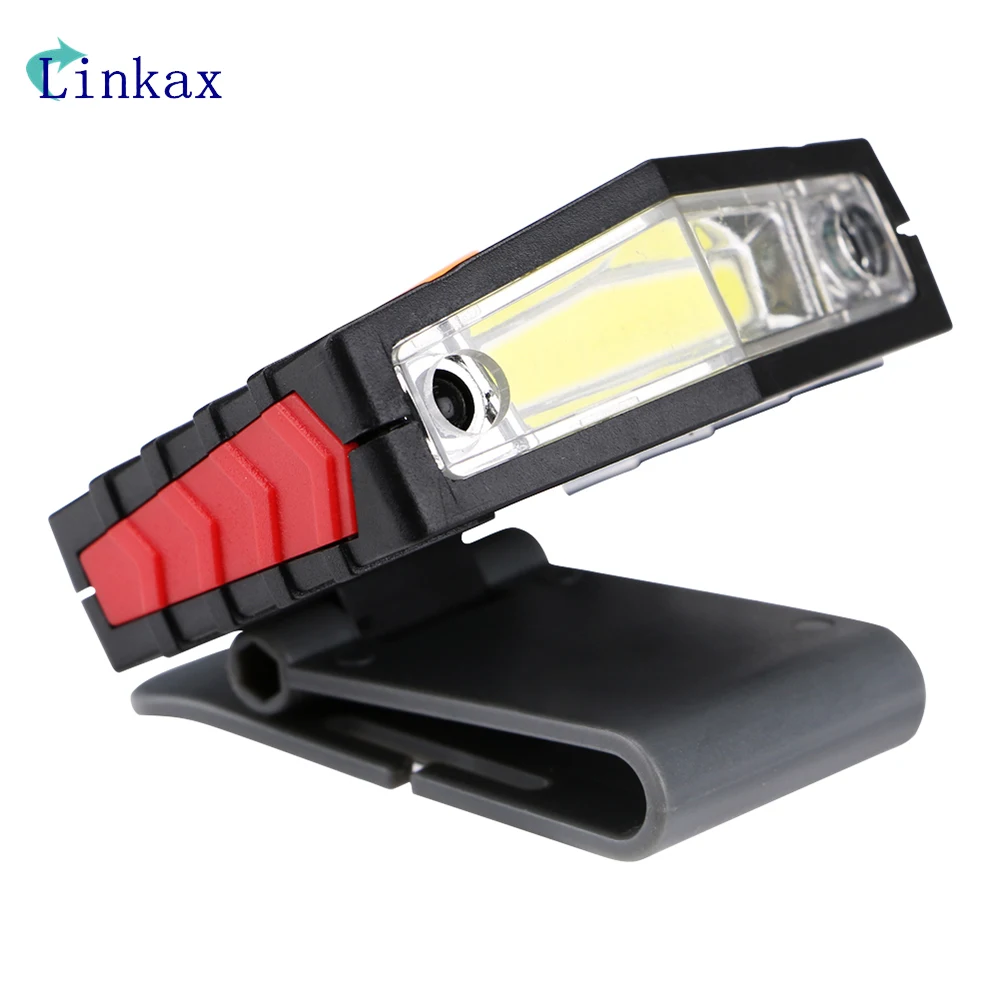 

Cap Hat Light 2 Modes COB LED Waterproof Headlamp Portable Fishing Headlight Built-in Battery LED Head Torch Cycling Lanterna