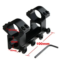 Новинка! 1 шт. Охотничьи аксессуары 25,4 мм кольцо Крепление для прицела подходит 18 мм крепление рельсового прицела прокатки Вивера крепление