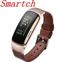 Smartch B3 плюс умный Браслет Фитнес трекер Шагомер крови Давление монитор сердечного ритма Смарт часы 16 Язык