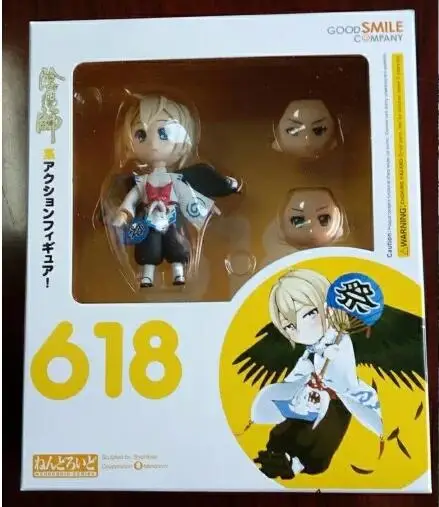 

10CM Onmyoji 618# Nendoroid action figure PVC toys collection doll anime cartoon model for friend gift