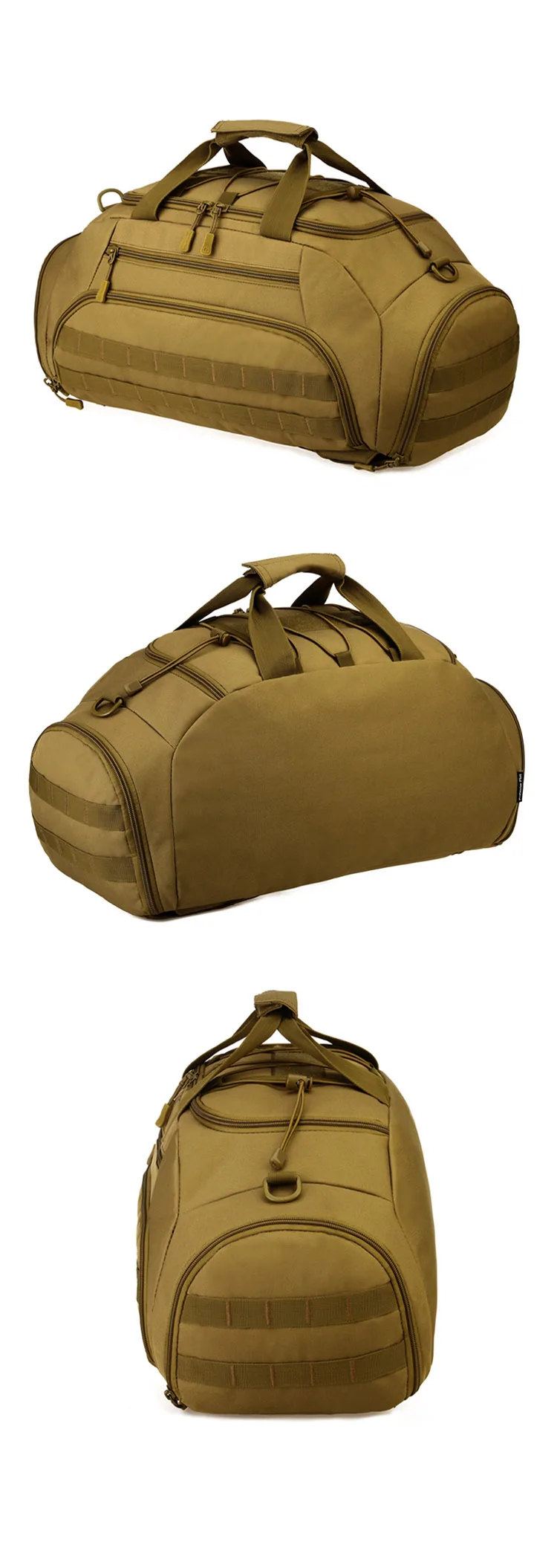 WOLFONROAD Мужская спортивная сумка для фитнеса, многофункциональные сумки для спортзала, обувь для хранения, для путешествий, военный тактический рюкзак, L-SHZ-91