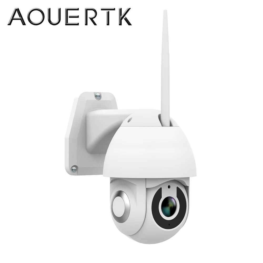 

AOUERTK 1080P Full color night vision motion detection record PTZ Outdoor IP Camera WiFi Security SD Card Slot CCTV Camera V380