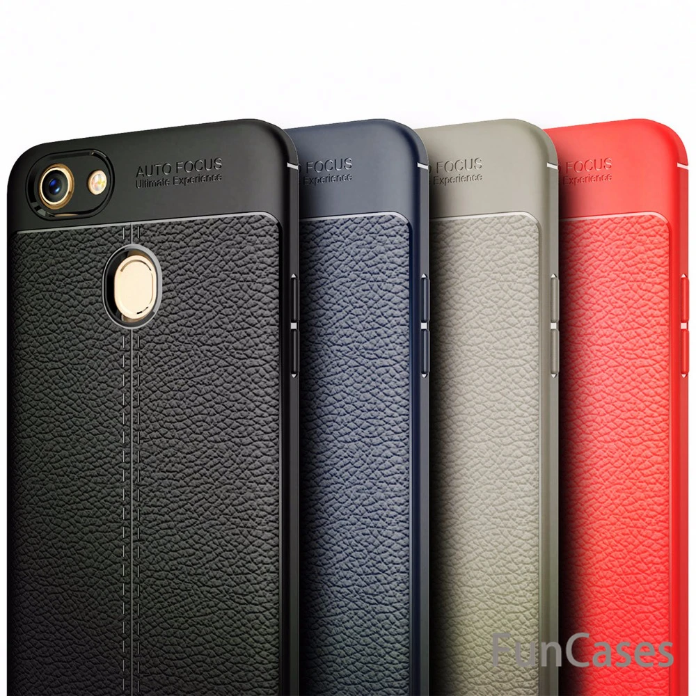 Untuk OPOSISI Kasus Untuk OPPO Kasus Penutup Untuk OPPO F5 F5 F5 TPU Silicone mewah Imitasi Kulit Telepon Kasus Untuk OPPO F5 balr handphone