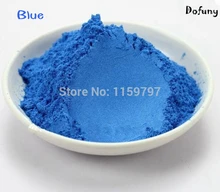 Blue color DIY eyeshadow makeup powder, nail polish pigment, Pearlescent powder,mica effect pigment,