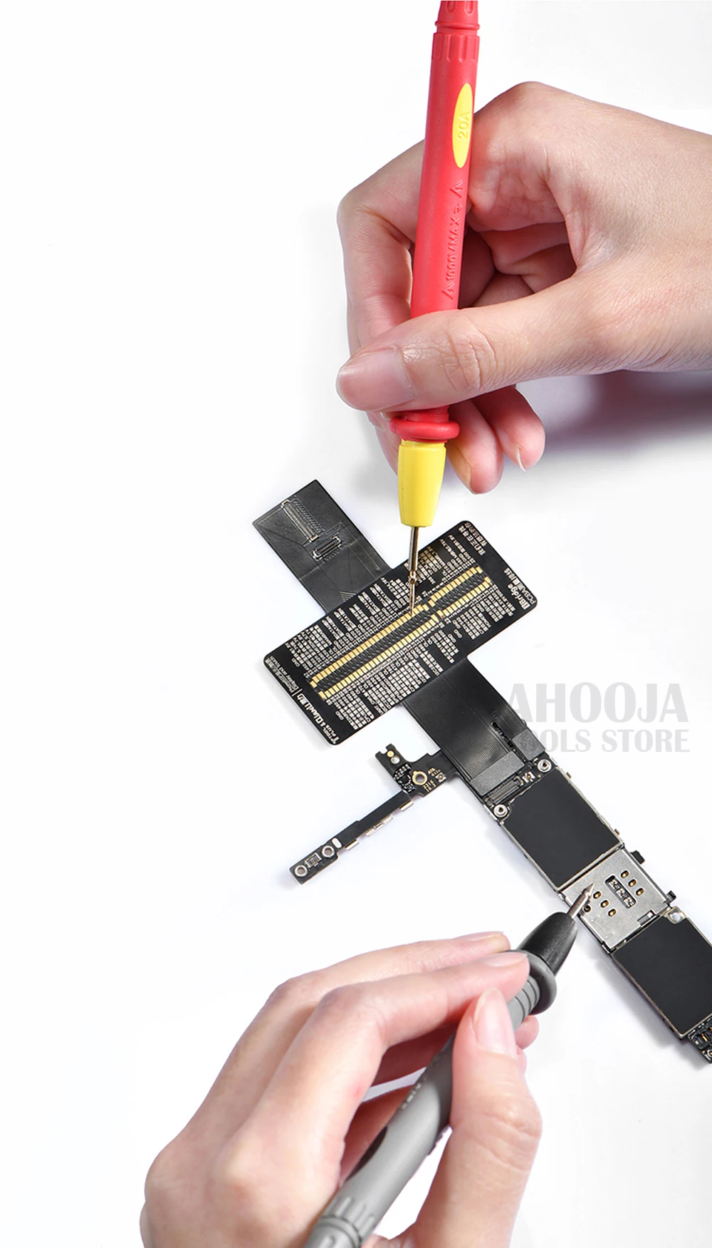 IBridge измерения шлейф для iPhone 6 6 P 6 S 6SP 7 7 P материнская плата запасные штифты Сопротивление Напряжение тест сигнала удлинитель