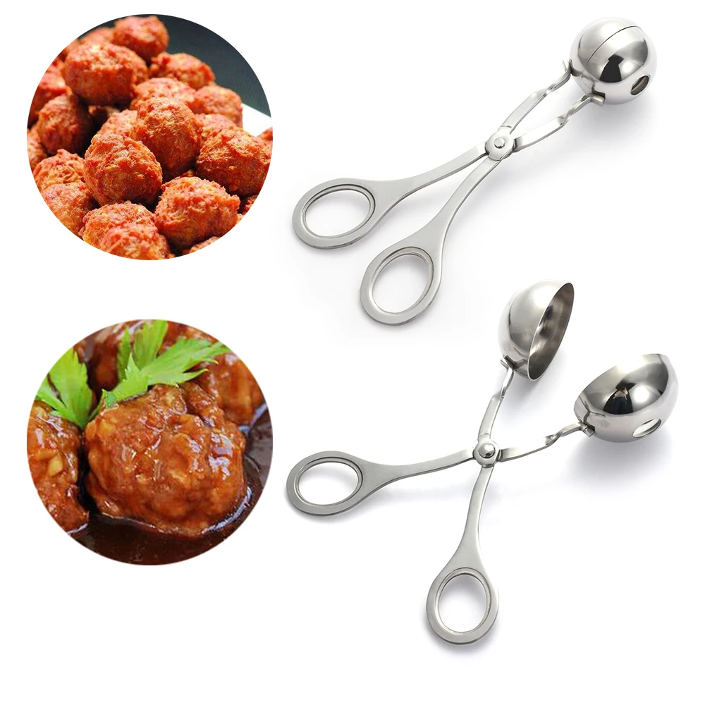 Kitchen Meatball Maker Stainless Steel Meat & Poultry Tools DIY Fish