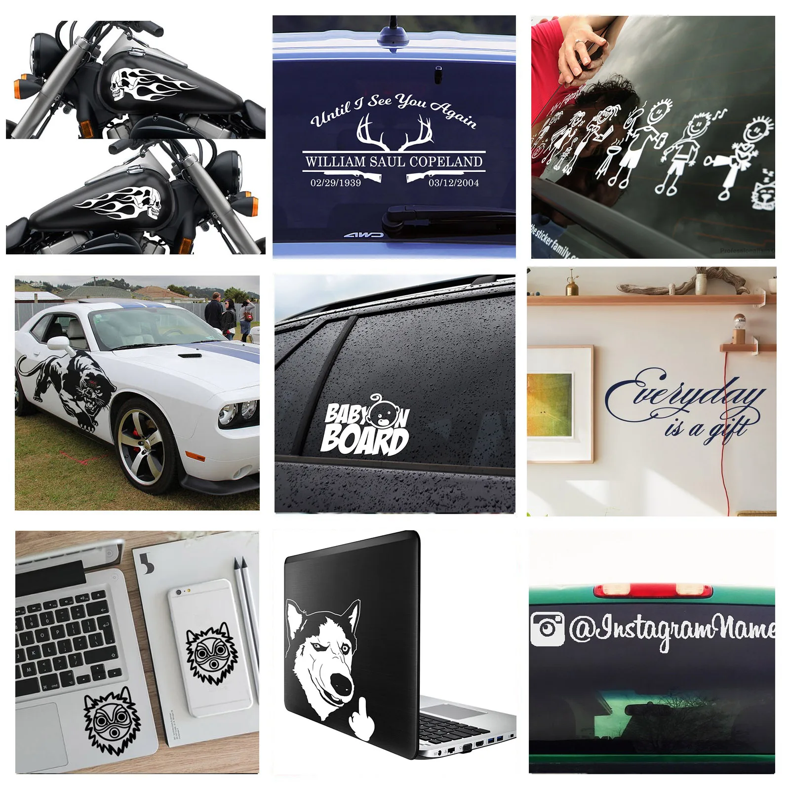 Canibeat смешные наклейки DIY Macbooks Custom Car StickersL18cm|Наклейки на автомобиль| |