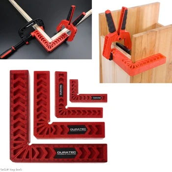

Positioning Squares Ruler Woodworking Tool Clamping Right Angle for Box Cabinet
