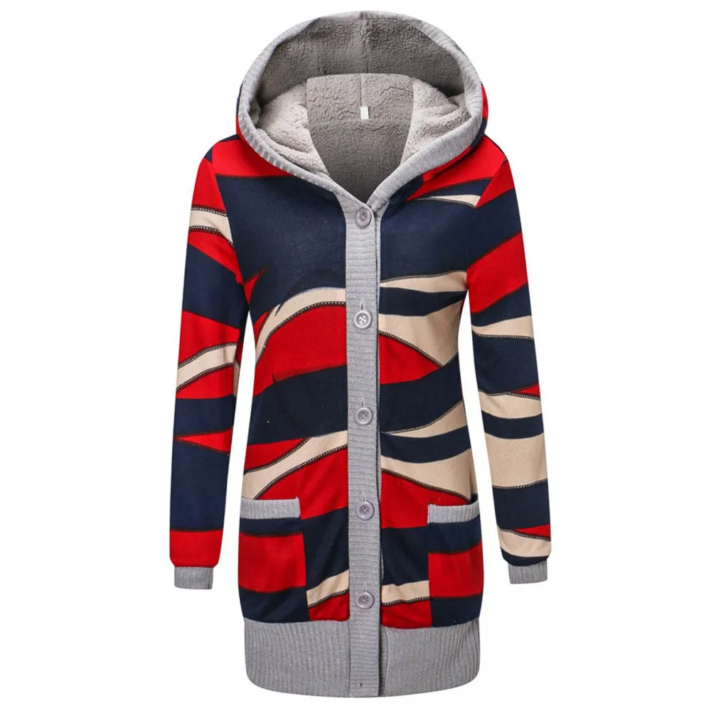 

Women's Casual Fashion Print Winter Warm Parka Outwear Overcoat Outercoat Coat New colorful womens jacket coat streetwear female