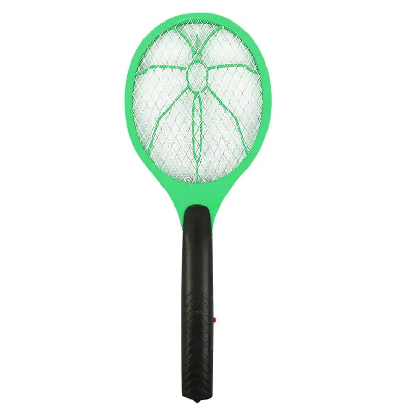 Новое поступление трехслойные электрические мухи комары Swatter ошибка ракетки средство от насекомых для ванной кухни гостиной - Цвет: Зеленый
