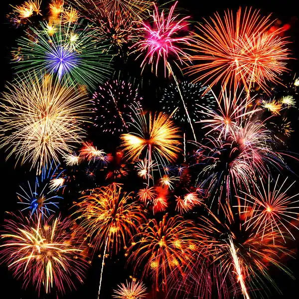 MR-2037 Firework Happy New Year Fotografia Photo Background Backdrop Vinyl | Электроника