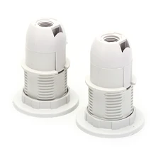 2 шт. x E14 светильник держатель лампы винт E14 База Светодиодный светильник держатель лампы адаптер патрон кулон 250 В 2A