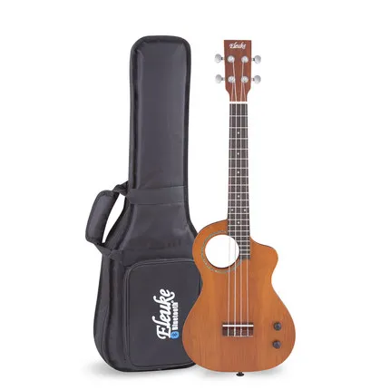 26 дюймов твердой древесины полный Электрический Укулеле Ukelele Интеллектуальные