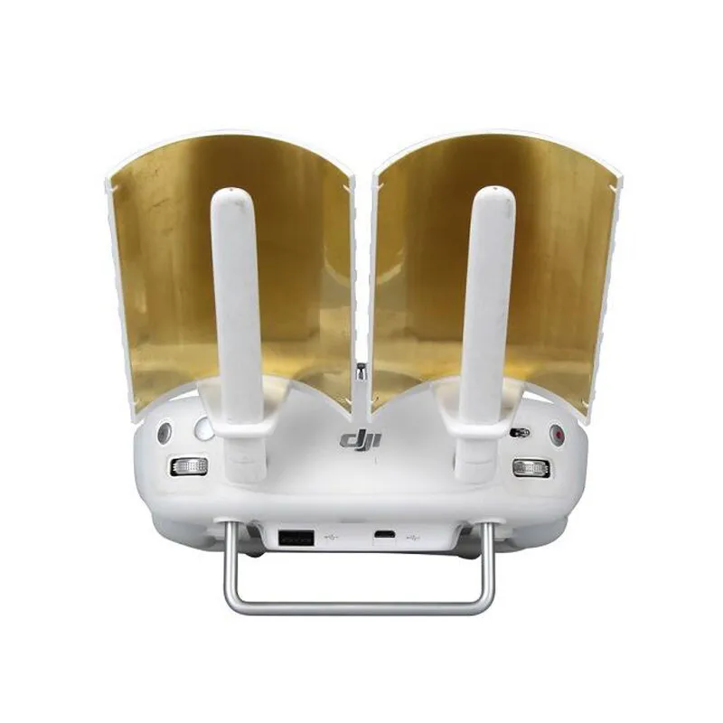 DJI Phantom 4 3 Inspire 1 Remote Control Signal Booster Extended Range Board Copper Parabolic Antenna